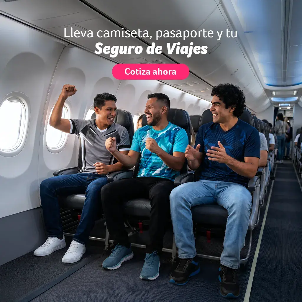 Banner Pacífico Seguros Móvil viajar al mundial 2026 guia