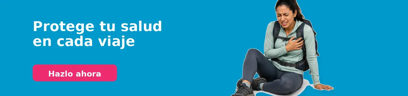 Banner Pacífico Seguros: Cuida tu salud en cada viaje. Hazlo ahora.